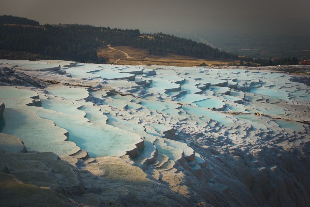 Pamukkale travertine terraces