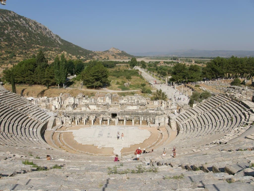 Ephesus Grand Theatre — Roman amphitheatre Turkey