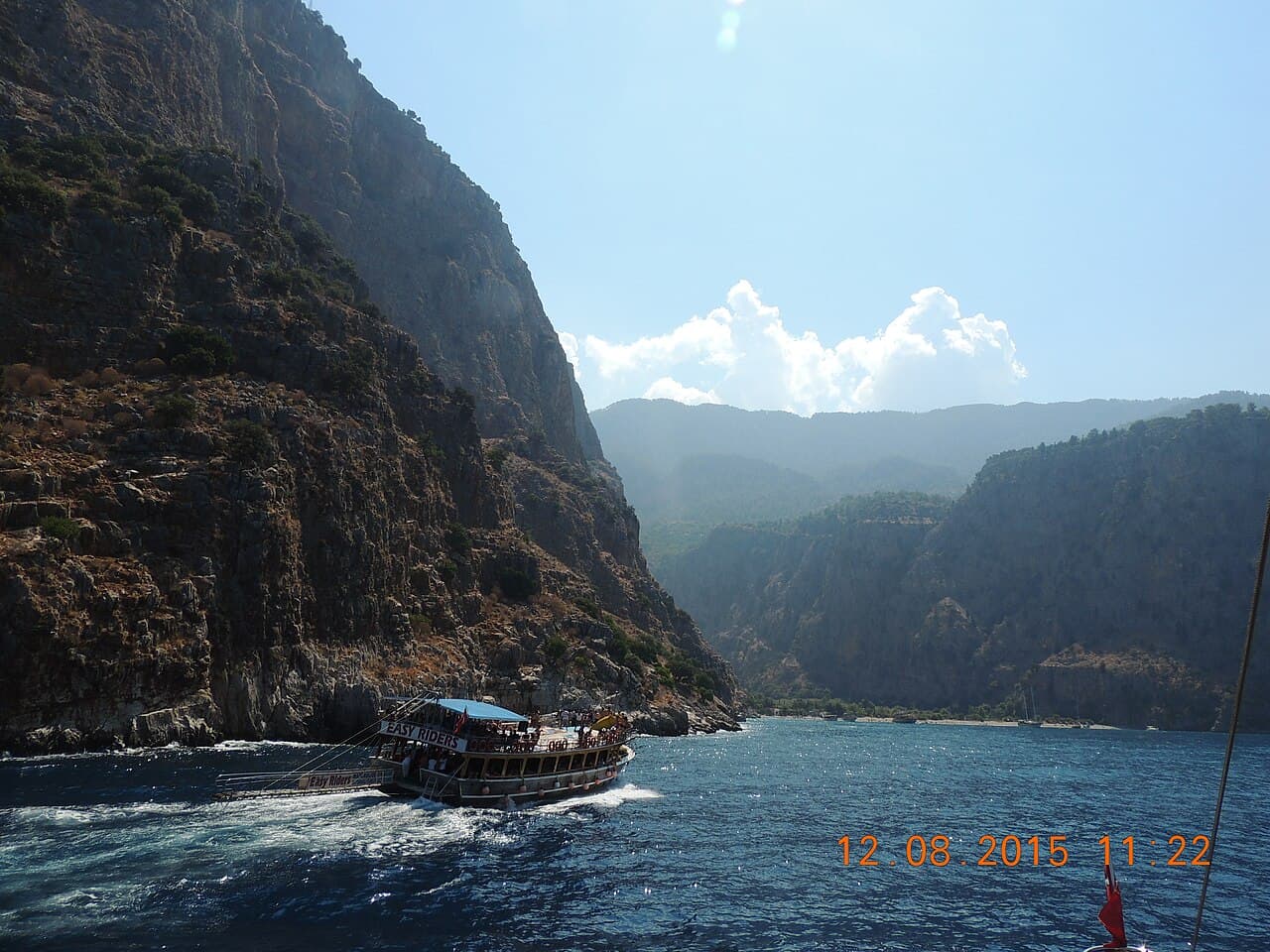 Butterfly Valley beach accessible only by boat, Fethiye