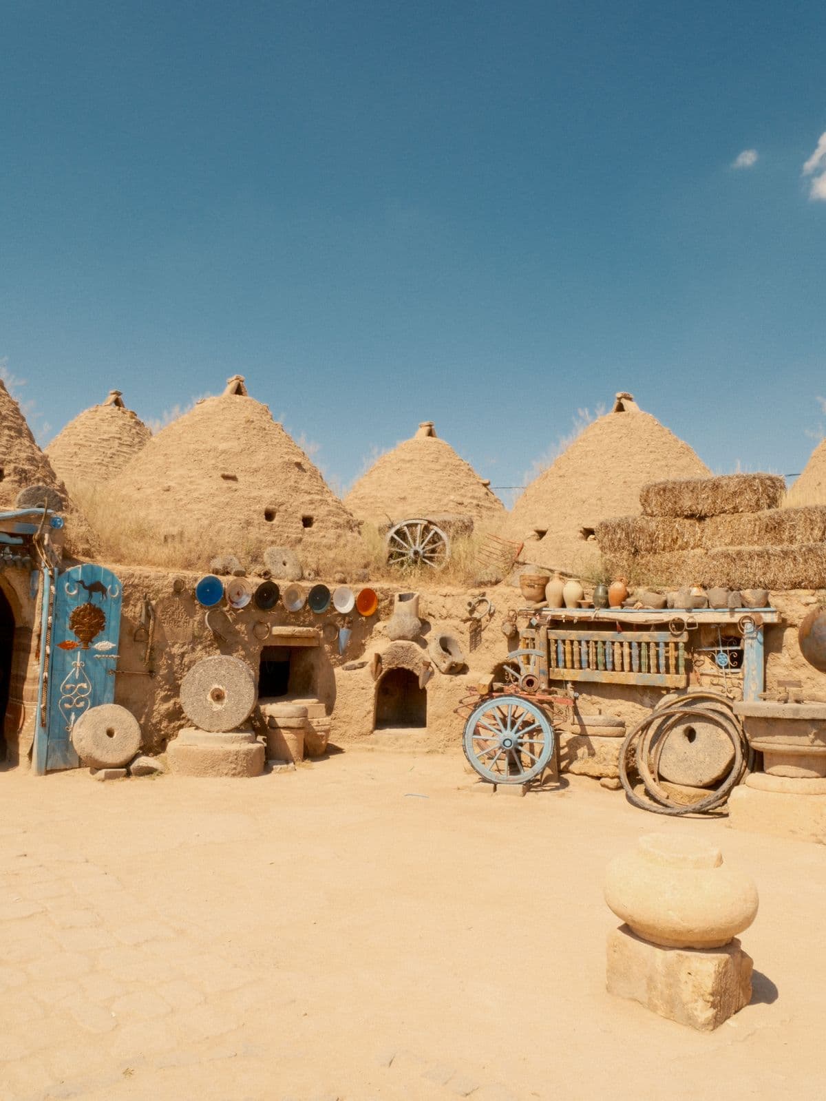 Iconic beehive houses of Harran