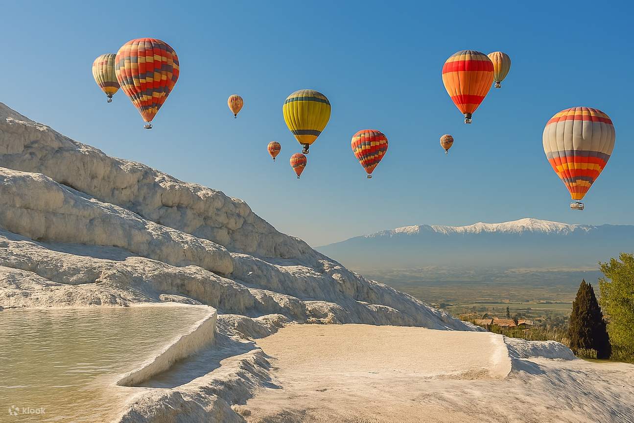Pamukkale Sunrise Hot Air Balloon Flight
